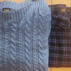 2 PC Plus Size Women's Pants Set